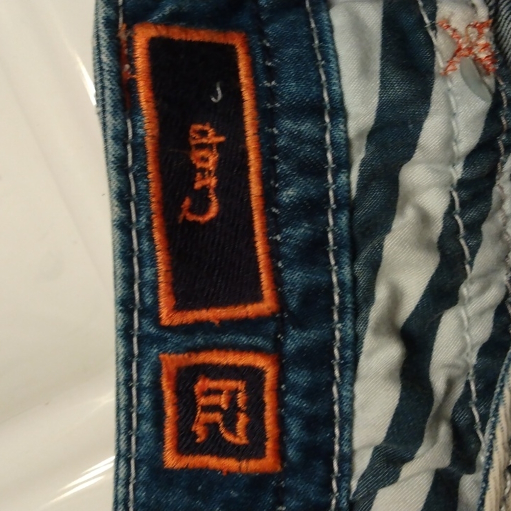 Rock Revival Light Blue Cropped Jeans Size 29 NWT - Picture 7 of 9